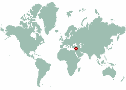 Kusakli in world map